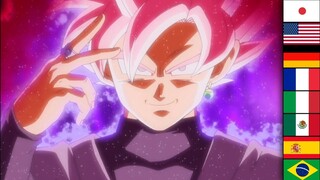 Super-Sayajin Rosè In 8 Different Languages | Dragon Ball Super