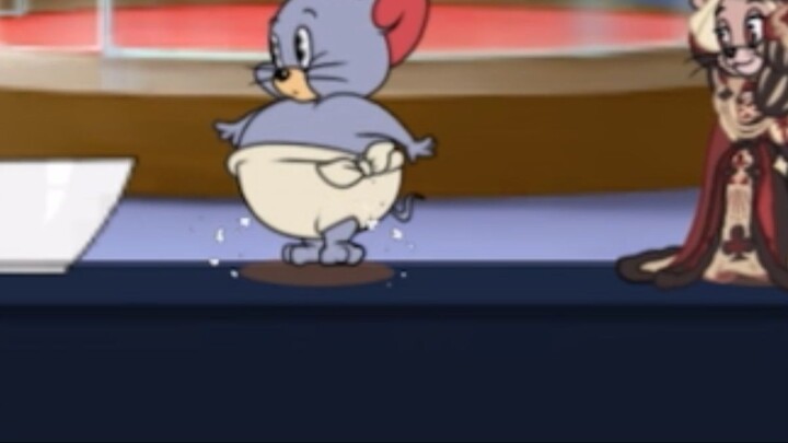 Mini Big Taffy [Cat and Mouse Sand Sculpture Collection #404]