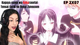 Kaguya-sama wa kokurasetai react ep 7 temp 2 | O NOVO MANGÁ DE ROMANCE: LOUCO PELAS ROUPAS ÍNTIMAS