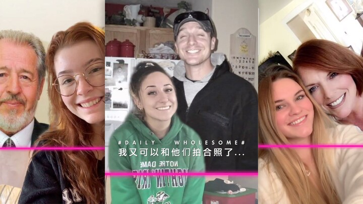Teary-eyed... I can take selfies with them again...