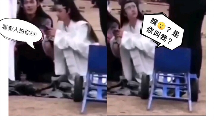 【Hậu trường Trần Tình Lệnh】Yay! Đảm nhiệm luôn mấy ông chú ngồi chồm hỗm và cặp đôi Lam Vãn Thần – N