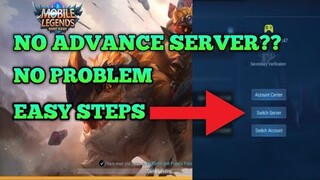 HOW TO ACCESS ADVANCE SERVER IN MOBILE LEGENDS (NEW UPDATE)