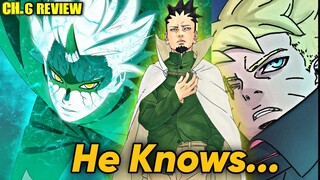 Shikamaru Knows Boruto's Truth?| Boruto Two Blue Vortex Chapter 6 Review|