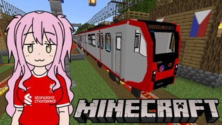 Minecraft | Manila LRT 1 (Gen 4 Train) Test Run