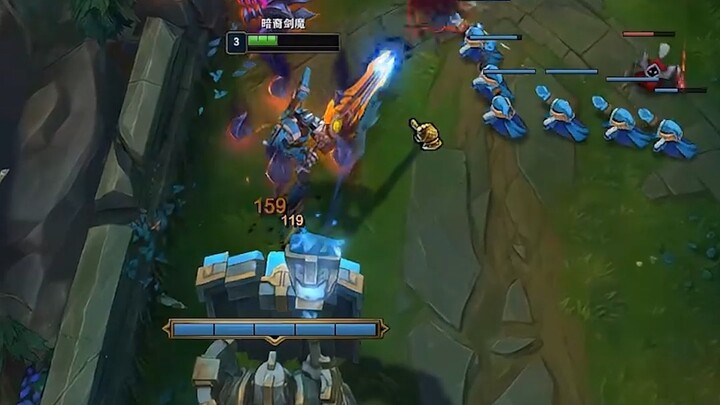 Fightcraft against Renekton is all about the details—just a basic attack followed by Dismissal!