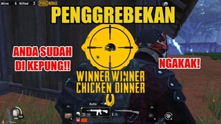 GREBEK ORANG LUCU SAMPAI CHICKEN DINNER - PUBG MOBILE