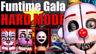 Funtime Gala Hard Mode Completed | FNaF SL CN