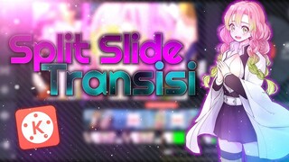 AMV Tutorial,Split Slide transition  KINEMASTER