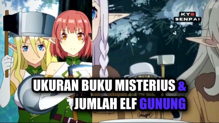 Ukuran Buku Misterius & Jumlah Elf Gunung