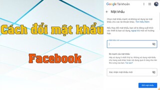 Cách thay đổi mật khẩu tài khoản google, gmail, Youtube bằng điện thoại