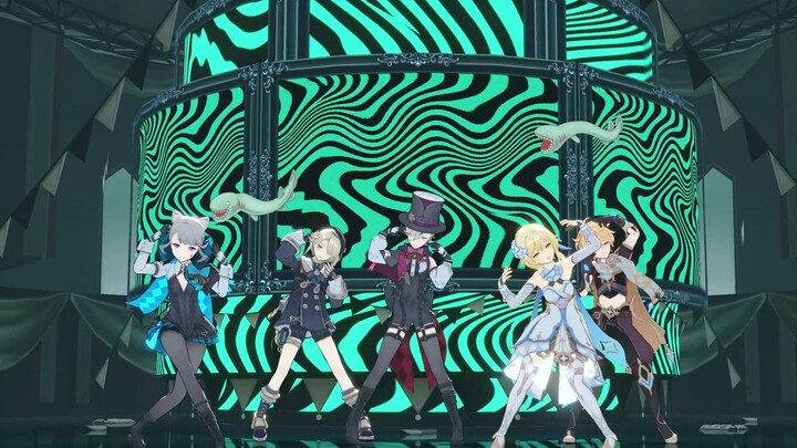 [Genshin Impact MMD] 㾗ブｶ? But Femini Original Soundtrack