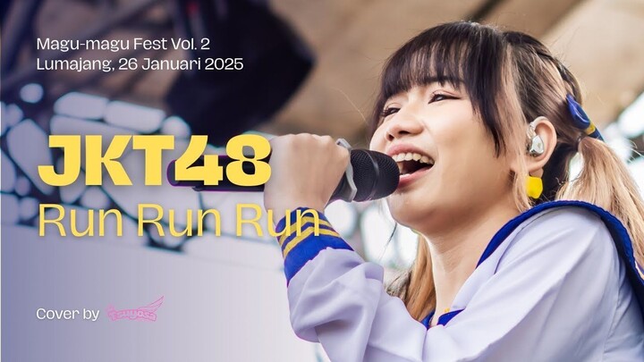 JKT48 - Run Run Run (Cover by TSUYOSA) @Magu-Magu Fest Vol. 2 (Lumajang, 26 Jan 2025)