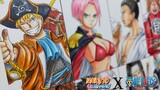 Drawing Naruto as a Pirates | Naruto X One Piece | ナルト X ワンピース | Part 1