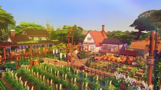 【Xiao Gao】The Sims 4 Speed Build: The Countryside Life of Hayao Miyazaki (NOCC)