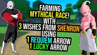 Farming For Mythical Race and Using 1 Requiem and 1 Lucky Arrow in Project XL