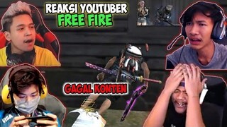 REAKSI LUCU YOUTUBER FREE FIRE GAGAL KONTEN PART 3|| FRONTAL|BUDI01GAMING|MR05|KOPRALJONO|LETDA