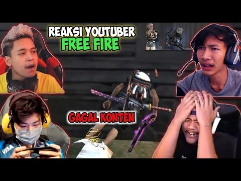 REAKSI LUCU YOUTUBER FREE FIRE GAGAL KONTEN PART 3|| FRONTAL|BUDI01GAMING|MR05|KOPRALJONO|LETDA