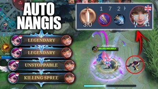 Nana Lock Wanwan Sampe Coklat!! Auto Kena Mental!! Gameplay Nana 2023 - Mobile Legends