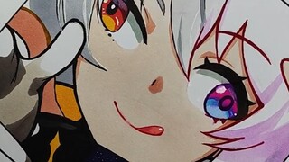 ภาพวาดที่มีองค์ประกอบที่ซับซ้อนอย่างยิ่ง!