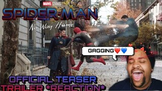 (❤️🕷GAGGING🌀💙) Spider-Man: No Way Home Official Teaser Trailer Reaction