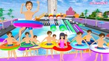 Yuta Mio Berenang Di Water Park Kedatangan Banyak Yuta 🏊‍♀️🏊‍♂️ Sakura Simulator @Ebi Gamespot