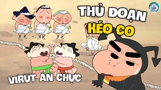 Review Shin Cậu Bé Bút Chì: Ăn Chực Nhà Nene & Đại Hội Kéo Co & Hima Muốn Chơi Thú Nhún | Shin