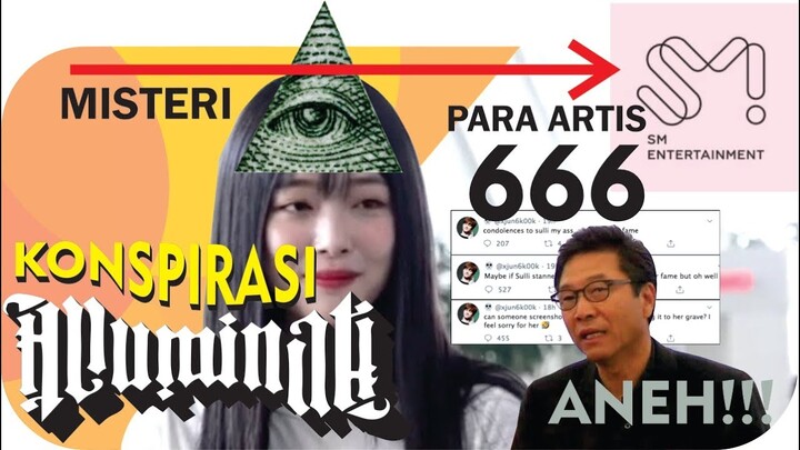 BERKAITAN!! KEMATIAN SULLI & MISTERI ILLUMINATI PARA ARTIS KOREA (SM ENTERTAIMENT)