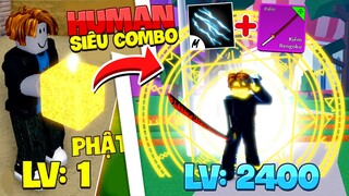 ZENO Thử Thách Thức Tỉnh PHẬT TỔ V2??? KẾT HỢP VŨ KHÍ LÀM TRÙM Blox Fruit (Level 1 to max in roblox)