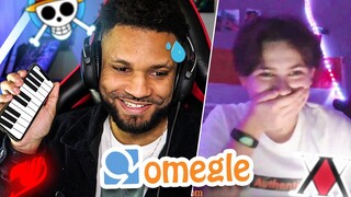 JE JOUE DES OPENINGS D'ANIME AU PIANO (Prank Omegle)