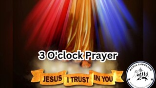 3 O'Clock Prayer #faith #prayer #DivineMercy