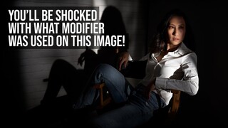 Simple DIY Modifier. Amazing Results. One light Portrait Photography Tutorial