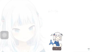 小鲨鱼下播时从椅子上摔了下去【GawrGuar】