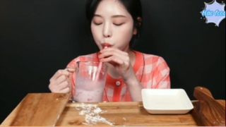 Bánh ngọt cầu vồng, bánh dâu phần cuối #mukbang