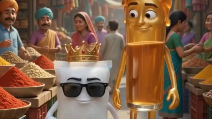 😂 Chini Ka Rate Badh Gaya! | Chai Aur Chini Ki Funny Kahani 🤣