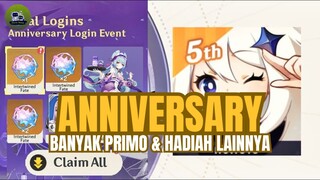 🔰 [NEWS GENSHIN] Hadiah Anniversary Gila dan Update Seru yang Nggak Boleh Dilewatin!‼️