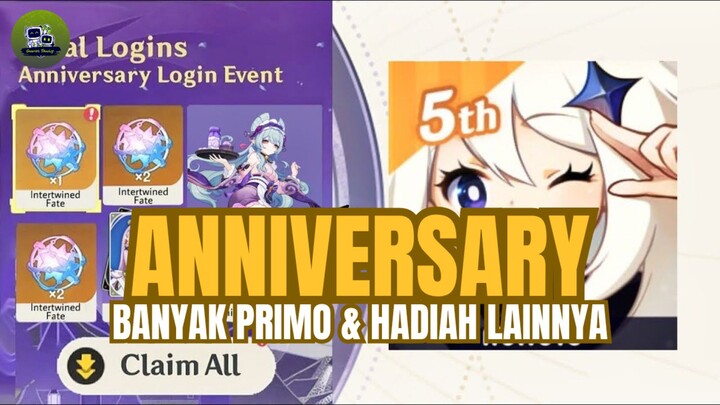 🔰 [NEWS GENSHIN] Hadiah Anniversary Gila dan Update Seru yang Nggak Boleh Dilewatin!‼️