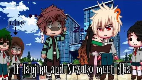 🌿🌷 If Tanjiro And Nezuko Meet Mha 🌷🌿 // ✨