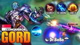 Powerful Burst Blast! Gord With Fire+Ice Items | Top Global Gord Gameplay ~ Mobile Legends