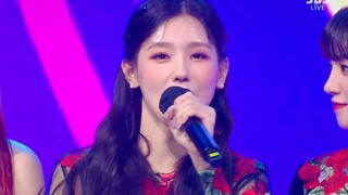 恭喜女娃第五个一位！1.24人气歌谣一位：(G)I-DLE