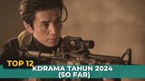 12 Drama Korea dengan Rating Tertinggi Tahun 2024 So Far | Rekomendasi