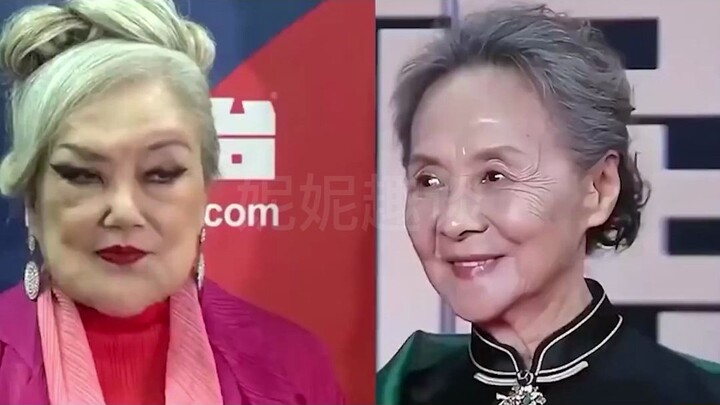 How big is the gap between aging with medical aesthetics and natural aging? Liu Xiaoqing's face look