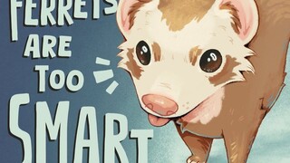 萌度爆炸的动画短片《雪貂有点太聪明了！》