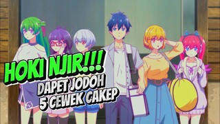 Jadi MC jalur ngehareem 5 cewek cakep - Anime Review