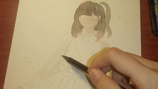 Tô da và mắt anime girl