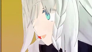 【MMD HOLOLIVE】Buttercup x Hood Baby Shirakami Fubuki (白上フブキ)（ホロライブ）