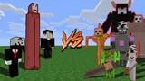 Minecraft | Trevor Henderson Creatures vs Slendytubbies | Horror |