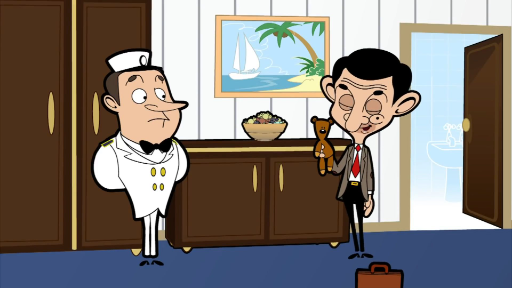 Mr Bean Cartoon - The Cruise (1)