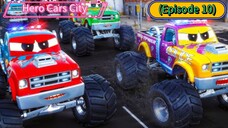 Hero Cars City (Episode 10) The Return of the Monster Trucks (Part 02)