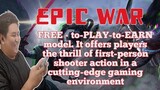 Free to play and earn I Epic war review I Play to Earn NFT Metaverse