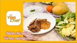 Bánh chè nướng siêu ngon tại Bạc Liêu | Cách ướp vú heo nướng chao | #2